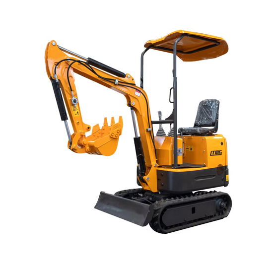 Mini Excavator Rubber Tracks 1 Ton
